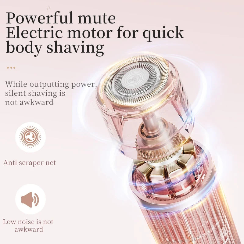 Wet Dry Electric Bikini Trimmer