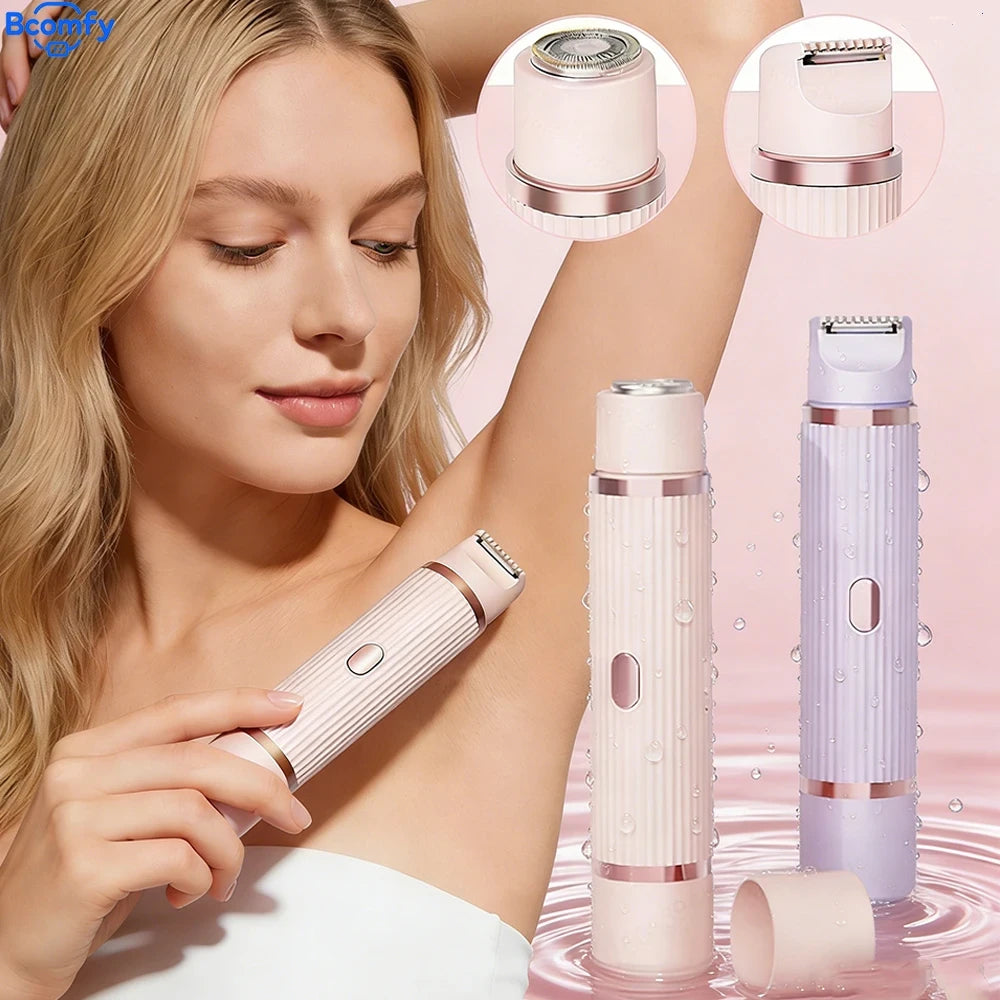 Wet Dry Electric Bikini Trimmer